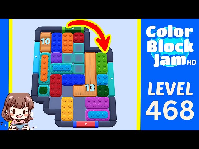 Color Block Jam Level 468 Solution Walkthrough - YouTube