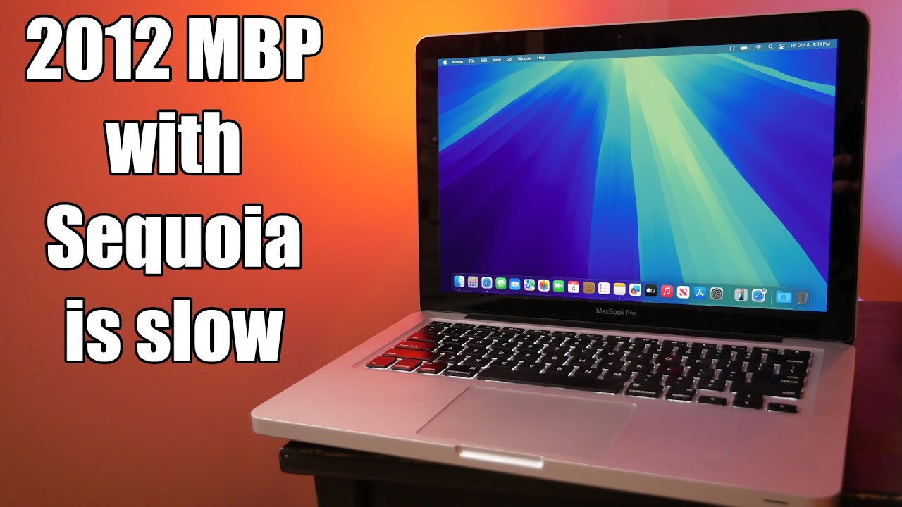 2012 MacBook Pro with Sequoia - YouTube