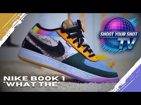 Nike Book 1 “What The” early look and review! - YouTube