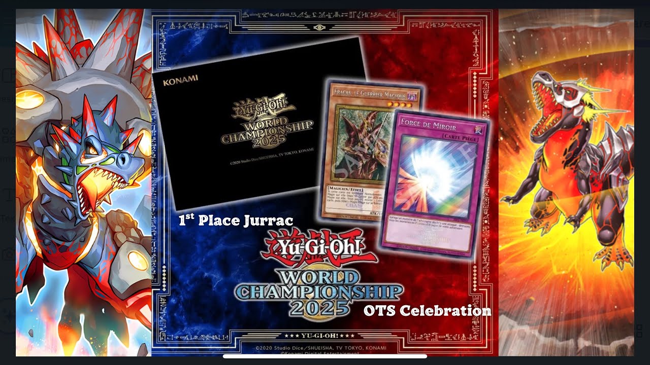 Yu-Gi-Oh! 1st Place Jurrac Deck - World Championship 2025