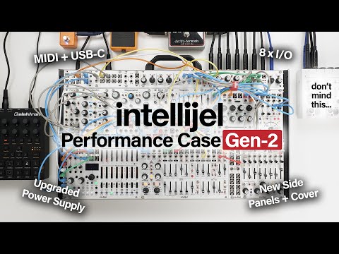 intellijelの定番モジュラーケース「7U Performance Case」が、Gen-2に