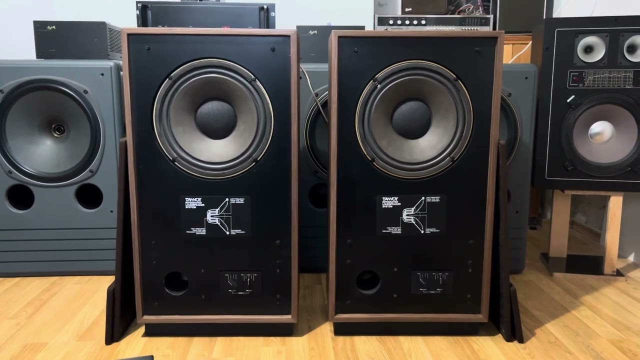 Tannoy Cheviot High End speakers & AVM Evolution M3 - YouTube