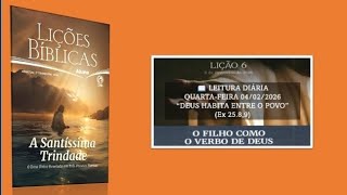 📚 DAILY READING LESSON 6 ADULTS 1Q2026 - WEDNESDAY 04/02/2026