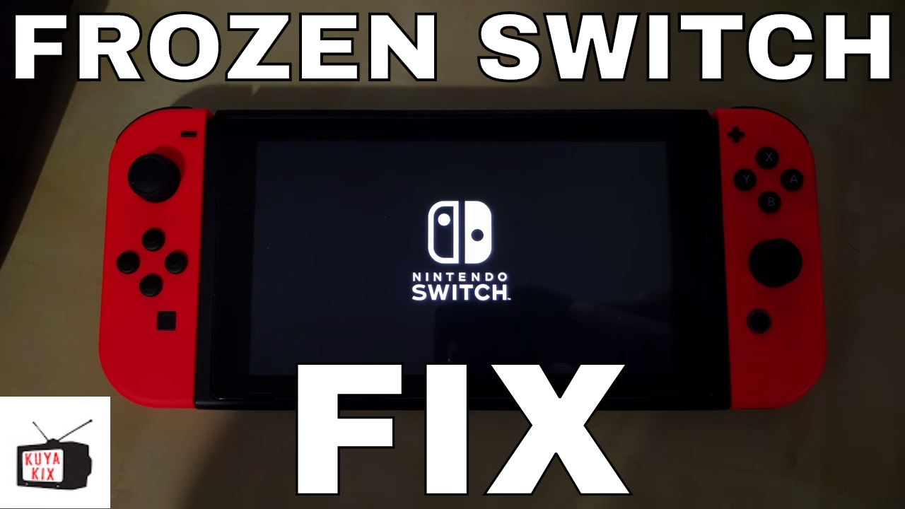 How to Fix a Frozen Nintendo Switch - YouTube