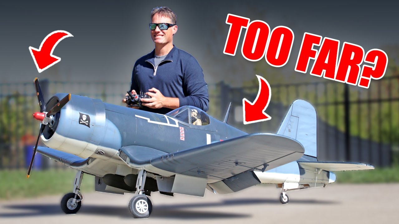 I HAD to See What This RC F4U Corsair Could Really Become - YouTube