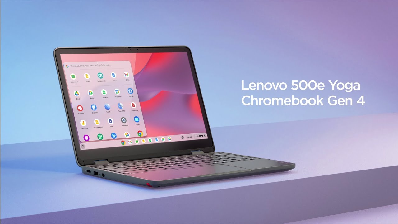 Lenovo 500e Yoga Chromebook Gen 4 Product Tour - YouTube
