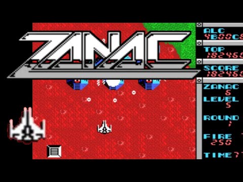 MSX】ザナック【エンディングまで】 - YouTube