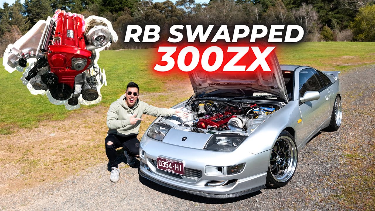KILLER RB SWAPPED BIG TURBO NISSAN 300ZX: The Frankenstein Z32 GTR