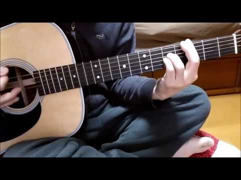 秦基博【オレンジの背景の赤い静物（インディーズアルバム）】弾き語り