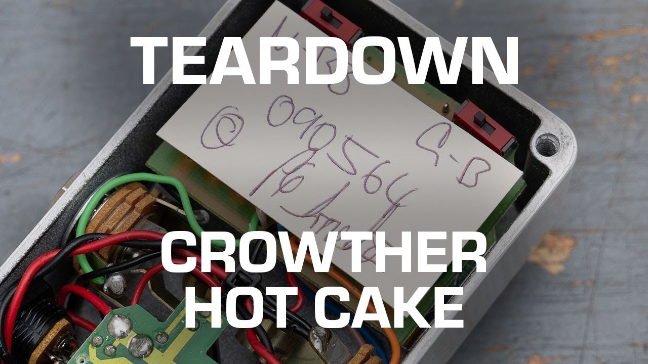 CROWTHER AUDIO Hot Cake '77 Re-Issue vs Clone - YouTube