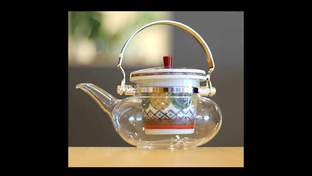 九谷がらす急須 古九谷丸文 | ・その他 | 九谷和グラス｜ギフト・通販