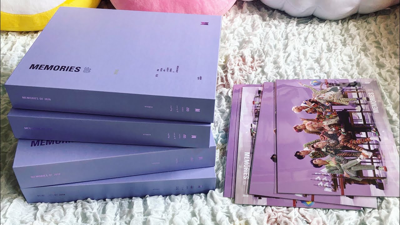 UNBOXING] BTS Memories Of 2018 DVD | Giveaway - YouTube