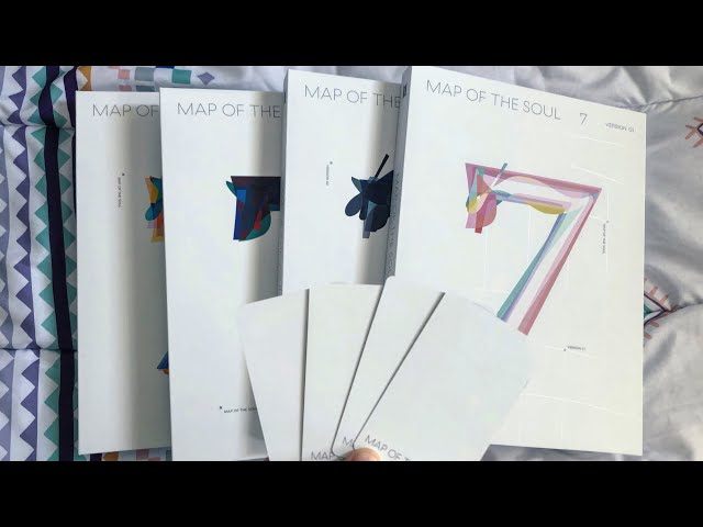 UNBOXING] BTS MAP OF THE SOUL 7 | All Versions - YouTube