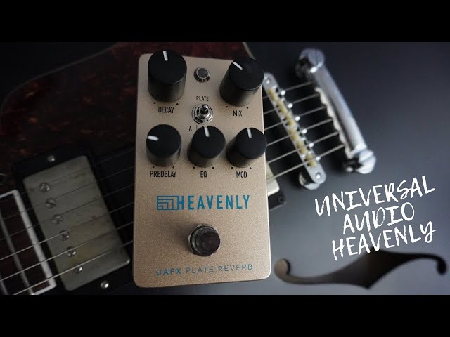Universal Audio Heavenly Plate Reverb: First Reaction - YouTube