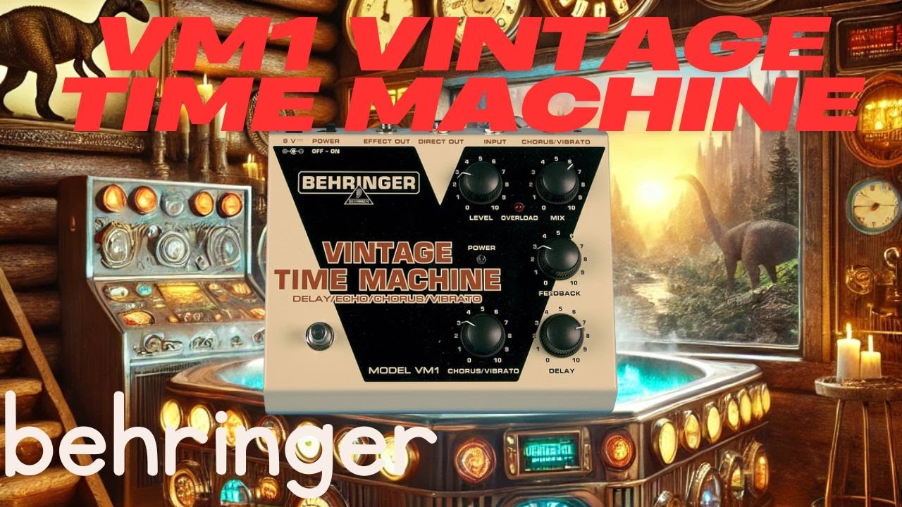 Behringer VM1 Vintage Time Machine Delay/Echo/Chorus/Vibrato - YouTube