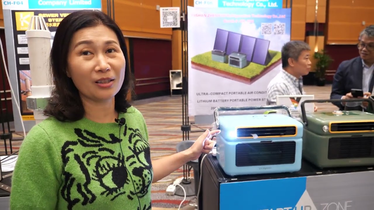 $210 Mini portable air conditioner for camping by Foshan Zhenyun