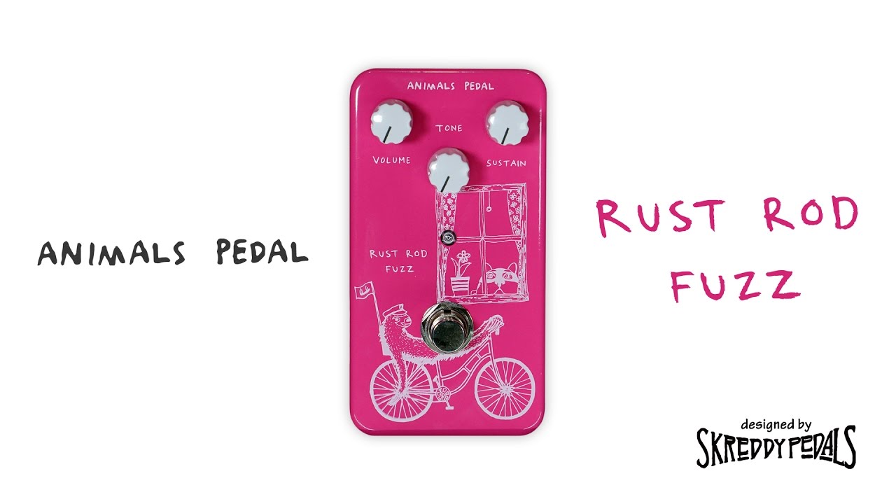 Animals Pedal | Rust Rod Fuzz [Designed by Skreddy Pedals] - demo