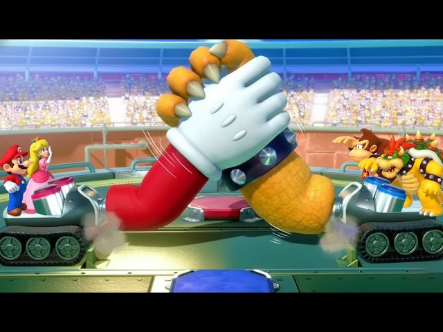 Mario Party for Switch] Super Smash Bros.! Mario & Peach take on