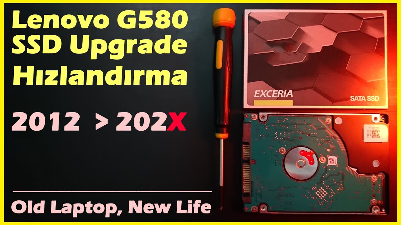 Lenovo G580 SSD Upgrade | Laptop Speed Boost - YouTube