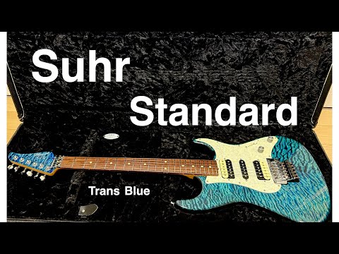 Suhr Stadard Trans Blue 2005年製 - YouTube