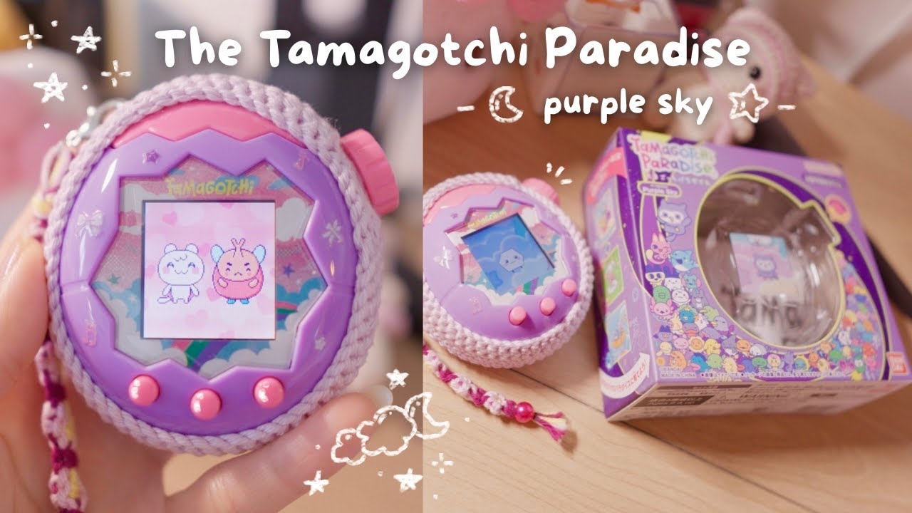 The Tamagotchi Paradise 🌠│ Purple Sky: unboxing, review