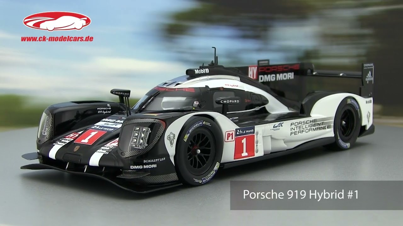 Ixo 1:18 Porsche 919 Hybrid #1 24h LeMans 2016 Bernhard, Hartley
