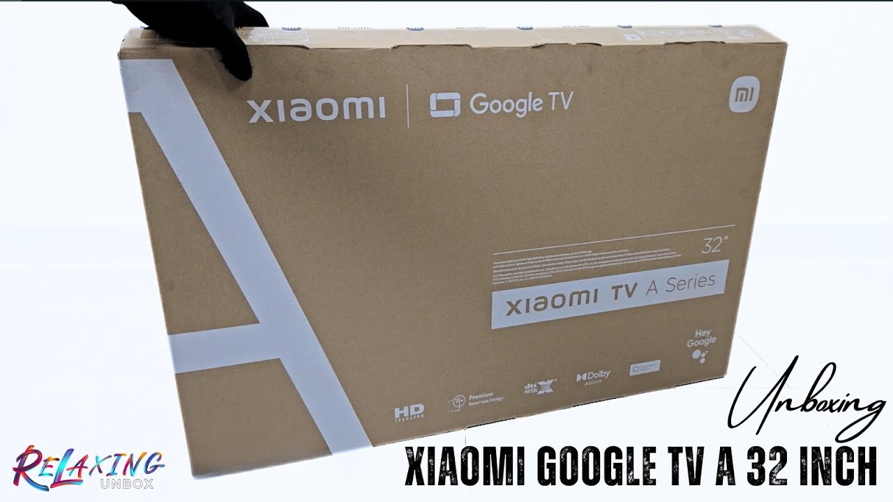 Xiaomi Google TV A 32 inch Unboxing L32M8 P2SEA - YouTube