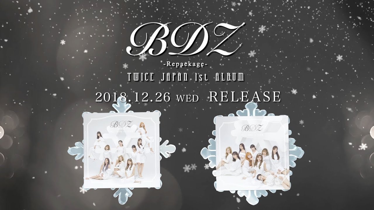 TWICE、国内リパッケージCD『BDZ -Repackage-』 - TOWER RECORDS ONLINE