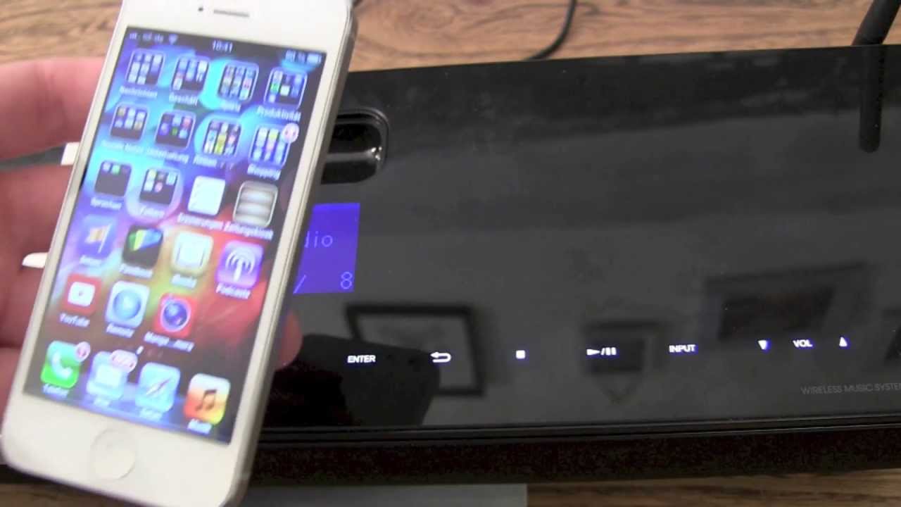 Onkyo ABX N300 AirPlay Speaker Review - YouTube