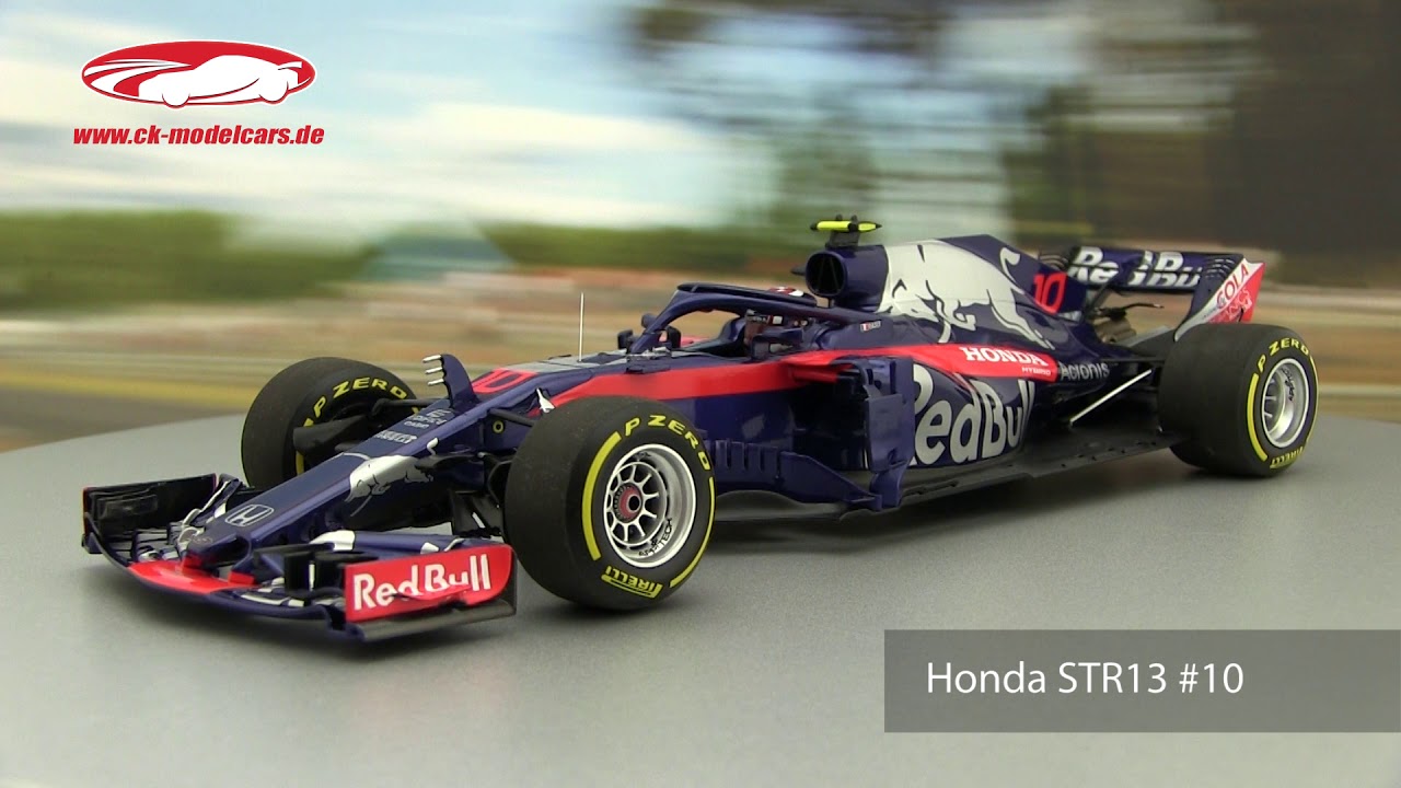 Minichamps 1:18 Pierre Gasly Scuderia Toro Rosso STR13 #10 formula