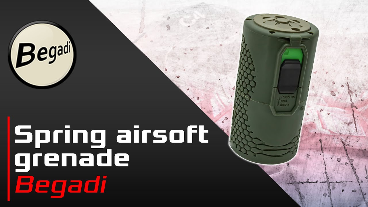 Begadi スプリンググレネード オリーブ Begadi Airsoft Spring Grenade