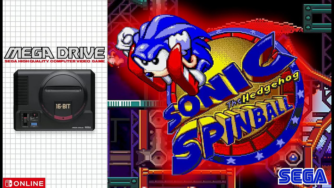 MD Switch Online】セガ『ソニック・スピンボール - Sonic the