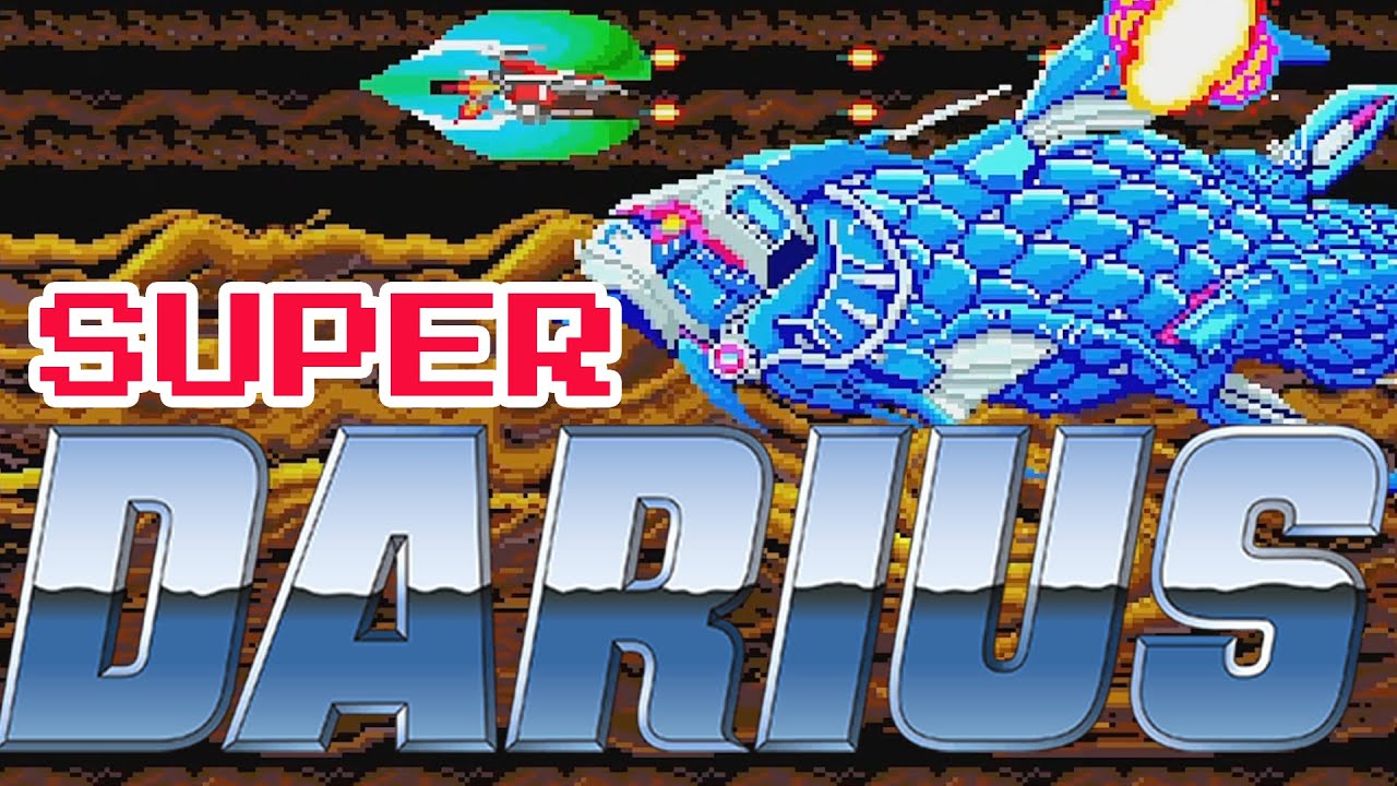 PCエンジン「スーパーダライアス」ちょこっと遊んでみた - YouTube