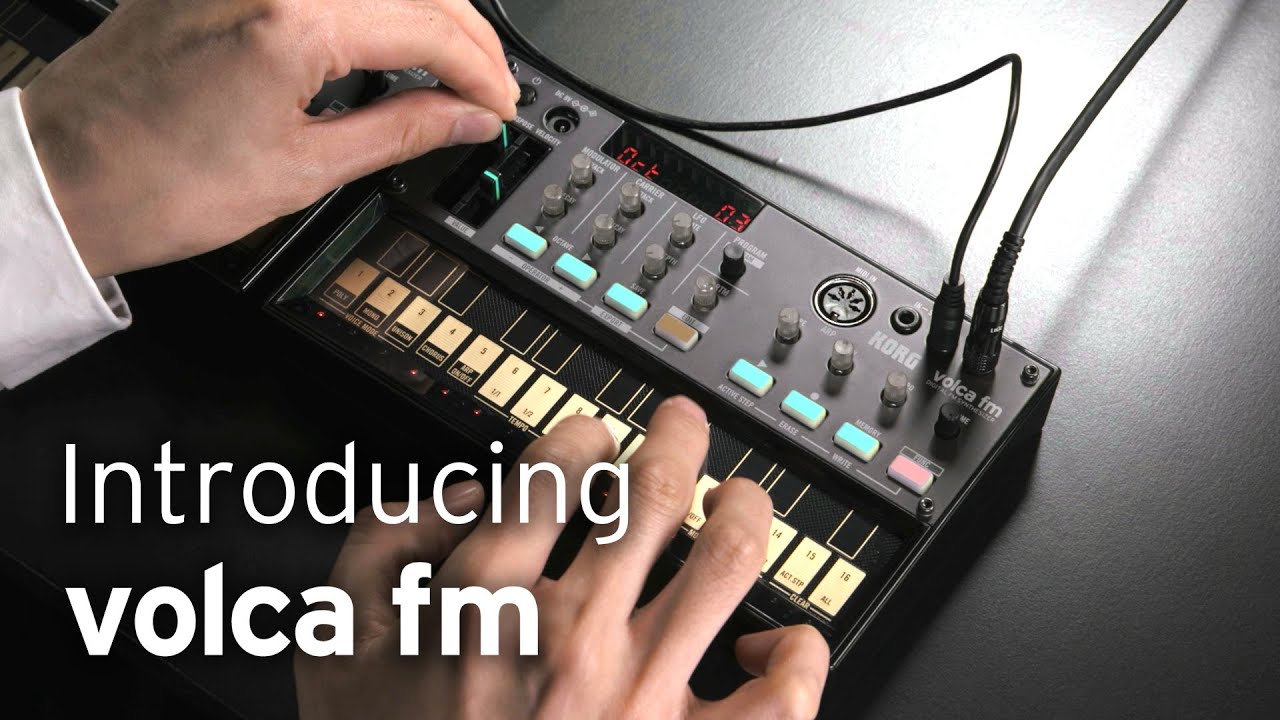 volca fm - DIGITAL FM SYNTHESIZER | KORG (Japan)