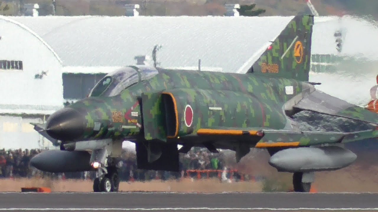 スペマファントム登場！！F-4 F-15 F-2 機動飛行 岐阜基地航空祭2017