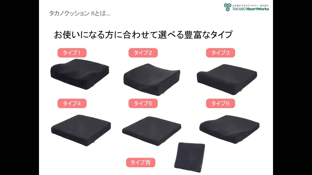 車いす用クッション 座位保持クッション LAPS・LAP Backs | タカノ