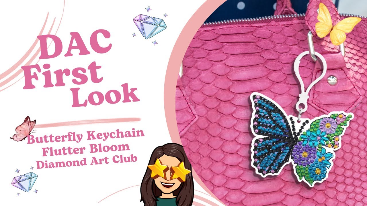 DAC First Look - Butterfly Keychain Activity Kit: 