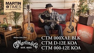 斎藤誠が語る！CTM 000XAE BLK／CTM D-12E KOA／CTM 000-12E KOA