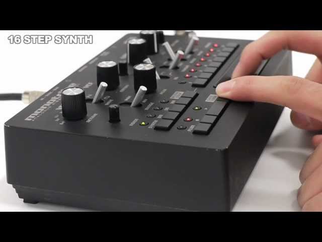 KORG monotribe version 2 : part.2「シンセ・パートの16ステップ機能
