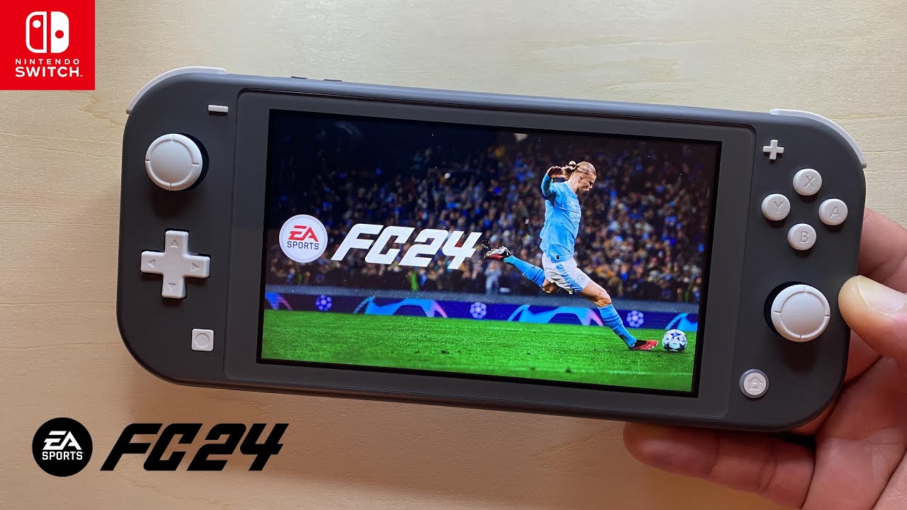 EA Sports FC 24 Nintendo Switch Lite Gameplay - YouTube