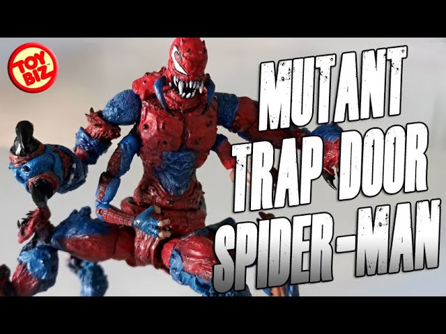 I somewhat made ToyBiz WEB TRAP SPIDER-MAN - YouTube