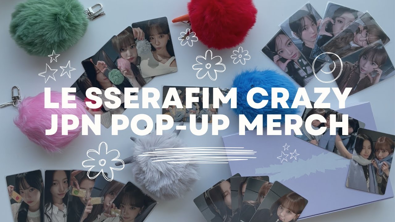 le sserafim crazy YouTube トレカ 5枚コンプセット le sserafim crazy