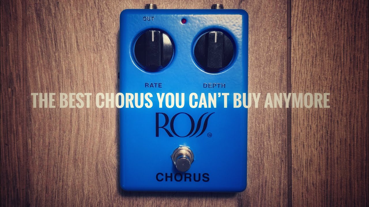 Ross Analog Chorus - Made in USA by JHS Pedals - YouTube