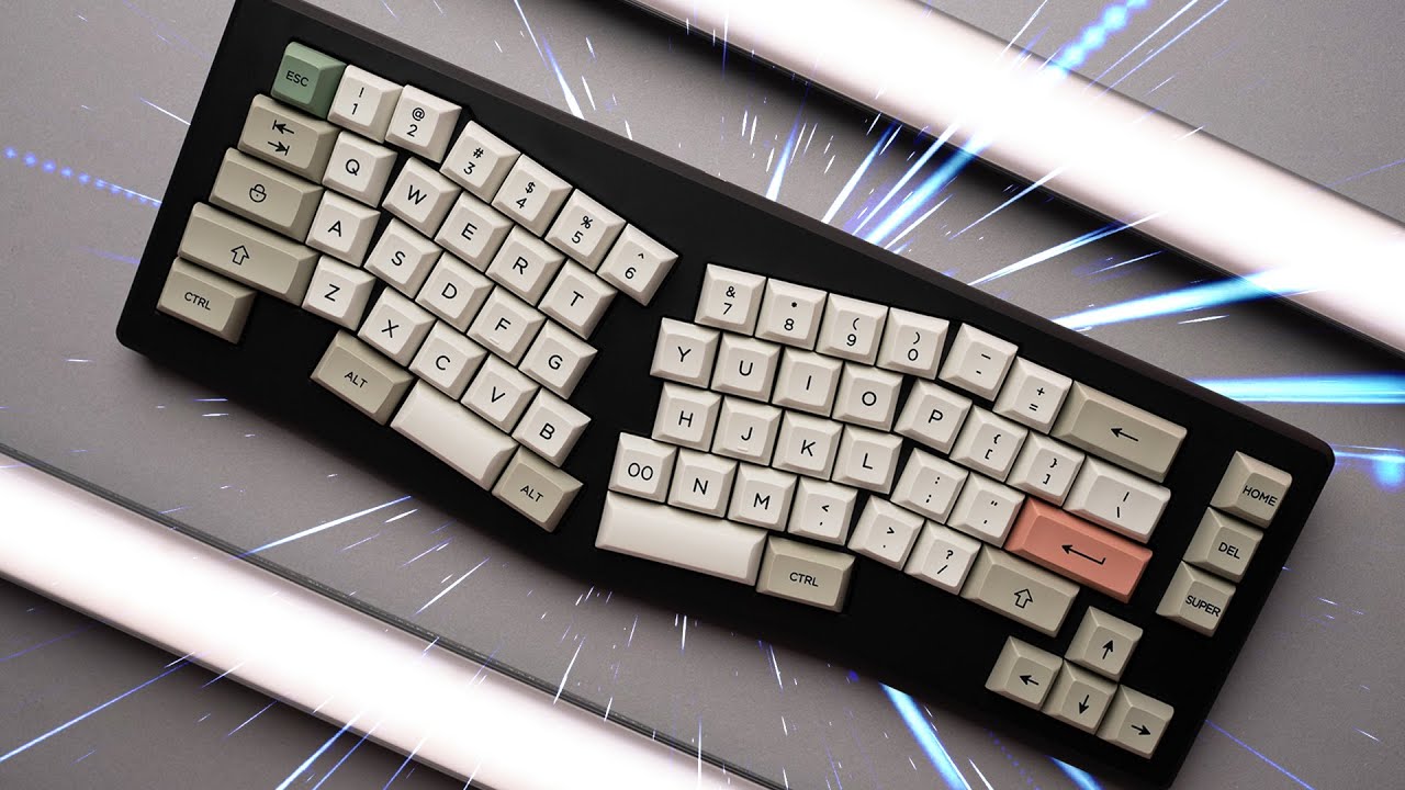 KBDFans + Vulcan Maja v2: Alice / Arisu Perfection - YouTube