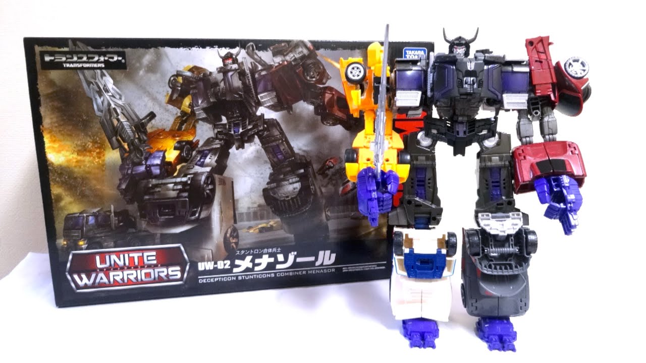 ユナイトウォリアーズ第二弾！！UW-02 合体兵士 メナゾール ヲタファの