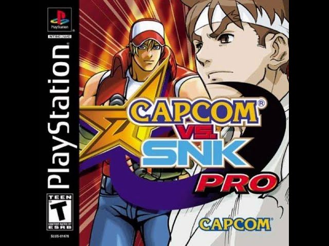 Capcom vs. SNK Pro (PlayStation) - Game Play - YouTube