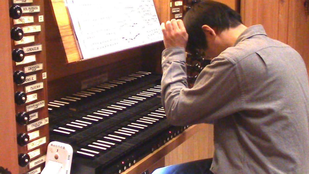 パイプオルガン】J.S.バッハ : 前奏曲とフーガ イ短調 BWV543 (J.S.