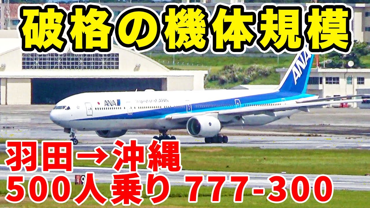 The only one in Japan] I tried riding on a huge 500-seater plane