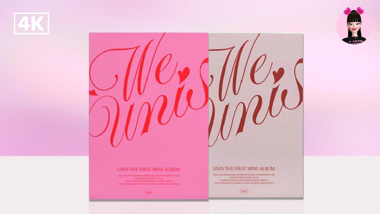 Unboxing UNIS 1st Mini Album - We Unis - YouTube