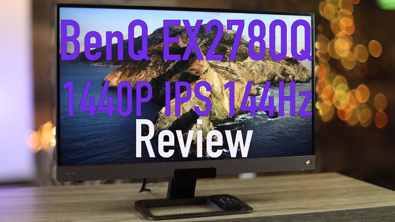 BenQ EX2780Q 144Hz Gaming Monitor HDR Review - YouTube